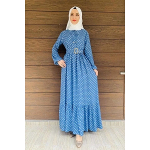 Moda Çizgi Tesettür Elbise