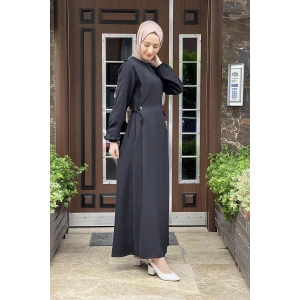 Moda Çizgi Tesettür Elbise