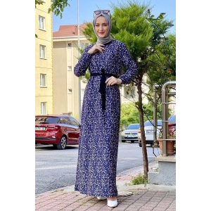 Moda Çizgi Tesettür Elbise