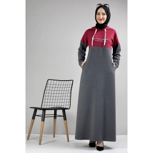 Moda Çizgi Tesettür Elbise