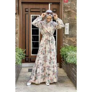 Moda Çizgi Tesettür Elbise