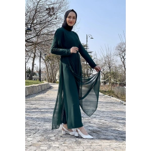 Moda Çizgi Tesettür Elbise