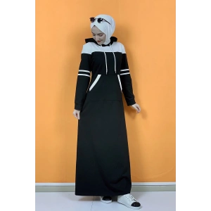 Moda Çizgi Tesettür Elbise
