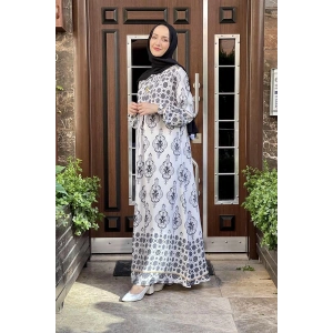 Moda Çizgi Tesettür Elbise