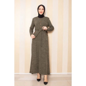 Moda Çizgi Tesettür Elbise