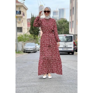 Moda Çizgi Tesettür Elbise