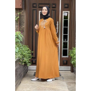 Moda Çizgi Tesettür Elbise