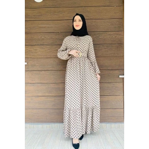 Moda Çizgi Tesettür Elbise