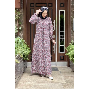 Moda Çizgi Tesettür Elbise