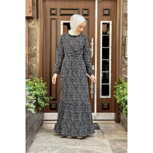 Moda Çizgi Tesettür Elbise