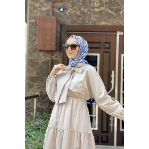 Moda Çizgi Tesettür Elbise