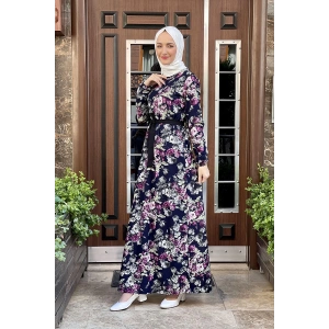 Moda Çizgi Tesettür Elbise