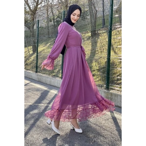 Moda Çizgi Tesettür Elbise