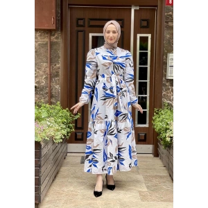 Moda Çizgi Tesettür Elbise