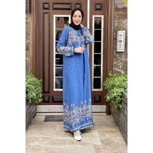 Moda Çizgi Tesettür Elbise