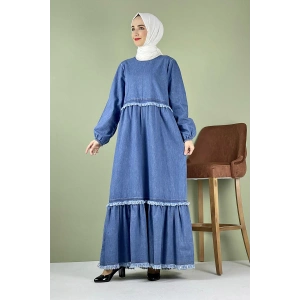 Moda Çizgi Tesettür Elbise