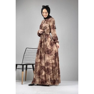 Moda Çizgi Tesettür Elbise