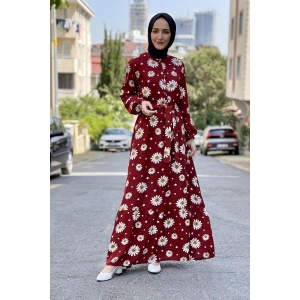 Moda Çizgi Tesettür Elbise