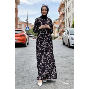 Moda Çizgi Tesettür Elbise