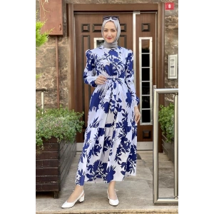 Moda Çizgi Tesettür Elbise