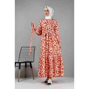 Moda Çizgi Tesettür Elbise