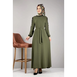 Moda Çizgi Tesettür Elbise