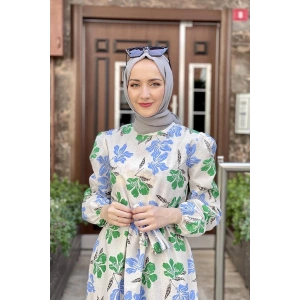 Moda Çizgi Tesettür Elbise