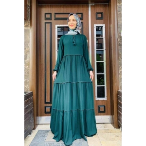 Moda Çizgi Tesettür Elbise