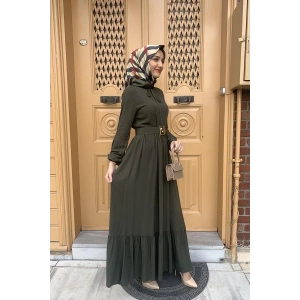 Moda Çizgi Tesettür Elbise