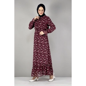 Moda Çizgi Tesettür Elbise