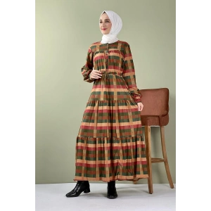 Moda Çizgi Tesettür Elbise