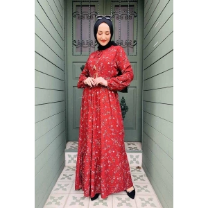 Moda Çizgi Tesettür Elbise