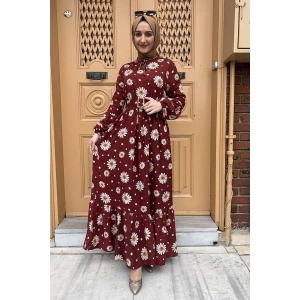 Moda Çizgi Tesettür Elbise