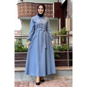 Moda Çizgi Tesettür Elbise