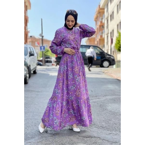 Moda Çizgi Tesettür Elbise