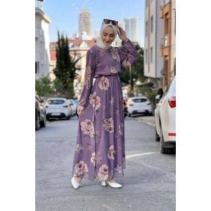 Moda Çizgi Tesettür Elbise