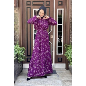 Moda Çizgi Tesettür Elbise