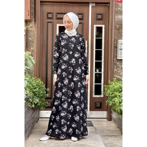 Moda Çizgi Tesettür Elbise