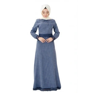 Moda Çizgi Tesettür Elbise
