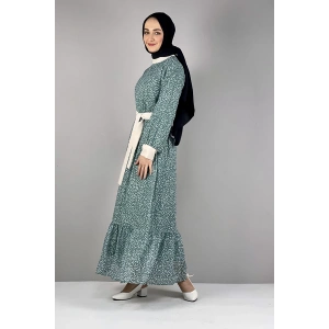 Moda Çizgi Tesettür Elbise