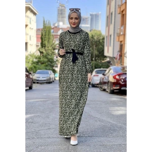 Moda Çizgi Tesettür Elbise