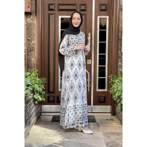 Moda Çizgi Tesettür Elbise