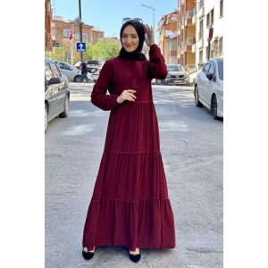 Moda Çizgi Tesettür Elbise