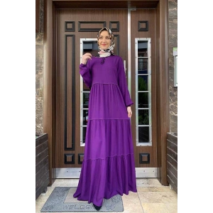 Moda Çizgi Tesettür Elbise