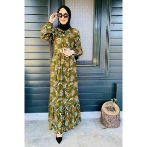 Moda Çizgi Tesettür Elbise