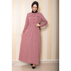 Moda Çizgi Tesettür Elbise