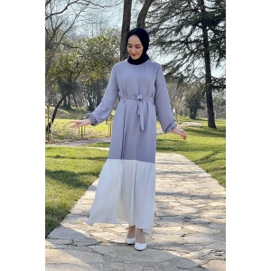 Moda Çizgi Tesettür Elbise