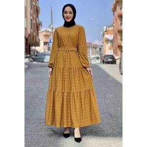 Moda Çizgi Tesettür Elbise