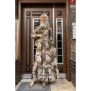 Moda Çizgi Tesettür Elbise