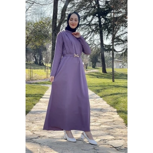 Moda Çizgi Tesettür Elbise